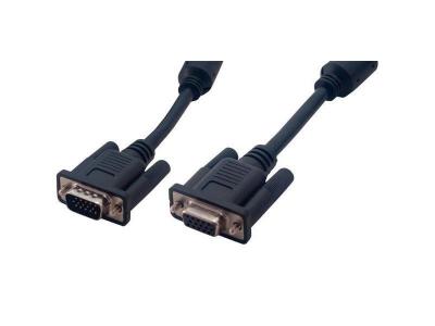 MCL SAMAR MCL 3m HD15 Male/Femelle 3 Coaxial and 9C SVGA Extension C&acirc;ble - Noir