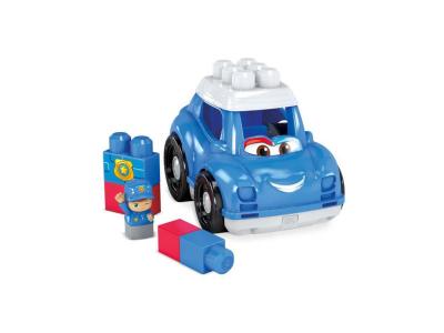 MATTEL Jeu de contruction Mega Bloks Lil'V&eacute;hicule Voiture de police 