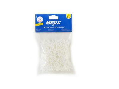 MEJIX  croisillons d'&eacute;cartement 2 mm x 500 pcs AUC3450811801223