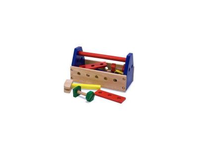 MELISSA & DOUG MELISSA & DOUG Trousse &Agrave; Outils Portable - 24 Pi&egrave;ces - En bois