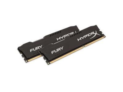 HYPERX Memory kingston  fury ddr3 1600mhz 8gb (2x 4gb) black hx316c10fbk2/8 HX316C10FBK2/8