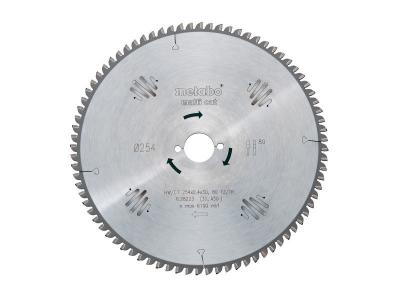  Metabo Lame de scie circulaire HW/CT 190 x 20, 54 FZ/TZ 5&deg; n&eacute;g.