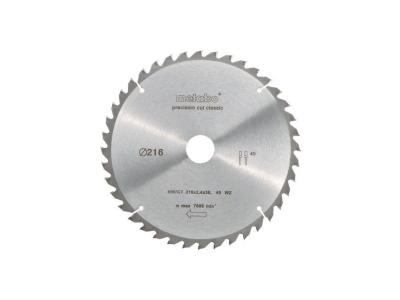 METABO  Lame de scie circulaire HW/CT 216 x 30 x 2,4/1,8