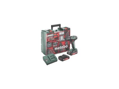 METABO  perceusse percussion SB18 + atelier mobile + 2batteries 2Ah