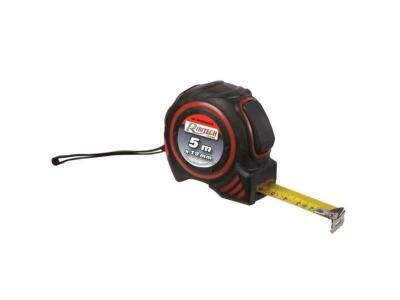 RIBITECH M&egrave;tre ruban 5 m x 19 mm bo&icirc;tier soft touch - PRMES05X19 - 