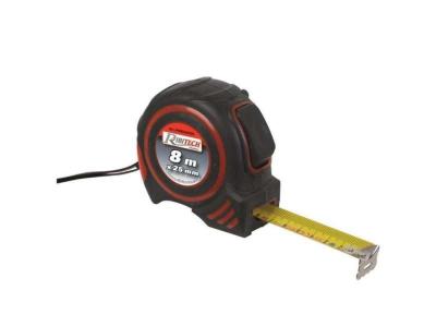 RIBITECH M&egrave;tre &agrave; ruban auto-bloquant 8&nbsp;m x 25&nbsp;mm.