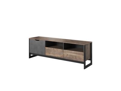 TENDENCIO Meuble tv Industriel Ardan De 160 Cm - Bois - Brun