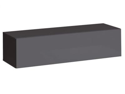 GENERIQUE ASM Meuble TV - Switch Rtv 2 - L 120 Cm X P 30 Cm X H 40 Cm - Graphite