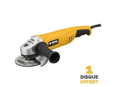 VITO Meuleuse d'angle 1000W  125mm + Disque &agrave; tron&ccedil;onner