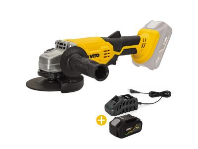 VITO Meuleuse d'angle  EGO LI 20V - Batterie 4AH + Chargeur Rapide inclus