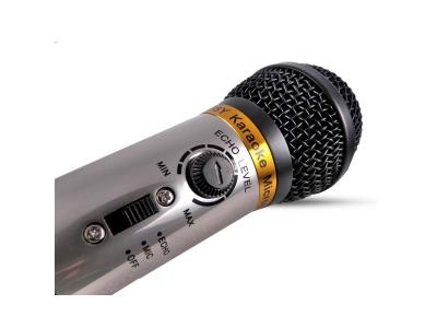MR ENTERTAINER Microphone Karaoke, contr&ocirc;le de l'&eacute;cho G158Y