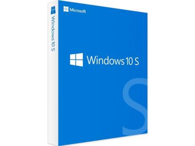 MICROSOFT Windows 10 S - 32 / 64 bits - Cl&eacute; licence &agrave; t&eacute;l&eacute;charger