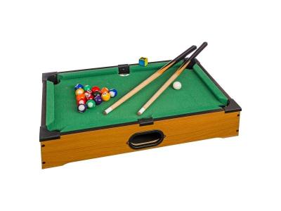 BE TOY S Mini billard de table - 51 x 31 cm - 51 x 31 x 9,5 - Marron