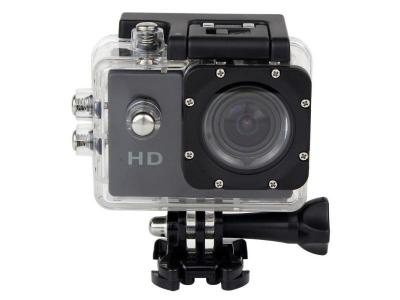 YONIS Mini Cam&eacute;ra Sport HD 1080P Etanche 30M Ecran 1.5'' Photos Vid&eacute;o Angle 140&deg; Noir + SD 16Go