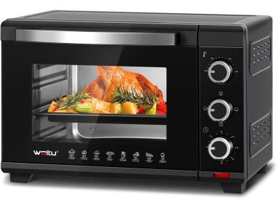 WOLTU Four &agrave; Pizza  - 28L - 1600W - 100-230&deg;C - Minuterie 0-60 min - Noir