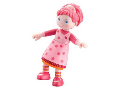 HABA Little Friends maison Lillide poup&eacute;e poup&eacute;e filles 9,5 cm PVC rose