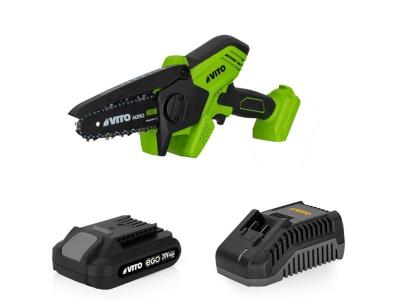 VITO Mini tron&ccedil;onneuse  sans fil 20V + Batterie lithium 2Ah + Chargeur