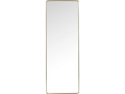 KARE DESIGN Miroir Curve rectangulaire laiton 200x70cm 