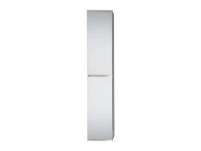 MIRROR - Armoire avec 2 portes-miroirs - Blanc - 37/191/34
