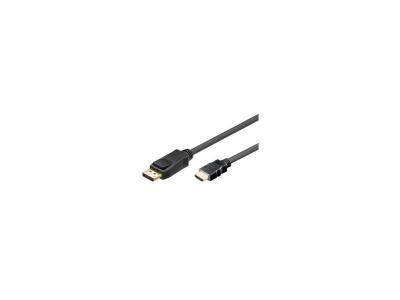 WENTRONIC Goobay C&acirc;ble Displayport 1.2 vers HDMI - 3 M