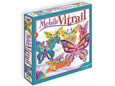 SENTOSPHERE Mobile vitrail papillons  243