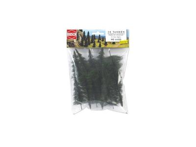 BUSCH Hornby France -  - 6405 - Circuit - Train - Sapins A Planter Assortis