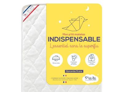 NON RENSEIGNE Matelas b&eacute;b&eacute; sans substances nocives L'ESSENTIEL 60x120