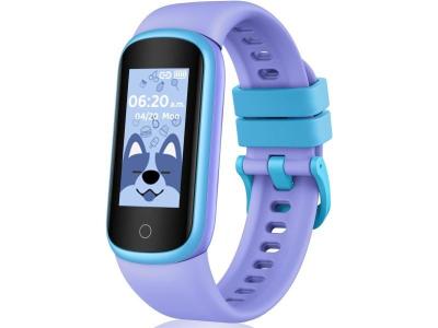 VENDOS85 Montre connect&eacute;e enfant sport contient podom&egrave;tre cardiaque sommeil