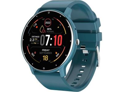 VENDOS85 Montre connect&eacute;e homme femme avec appels bluetooth avis de messages assistant vocal bleu 