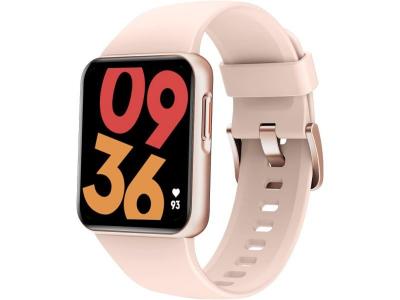 VENDOS85 Montre connect&eacute;e pour femme homme oxymetre smartwatch compatible android ios rose