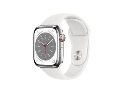 Montre intelligente apple watch series 8 blanc 32 gb 41 mm MNJ53TY/A