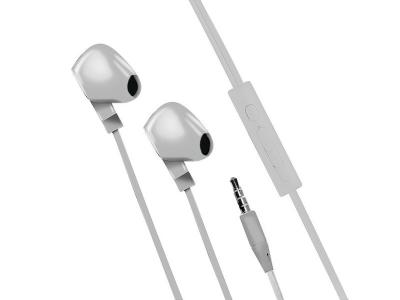 MOOOV Ecouteurs intra auriculaire avec micro 1,2 m - gris - 493162  