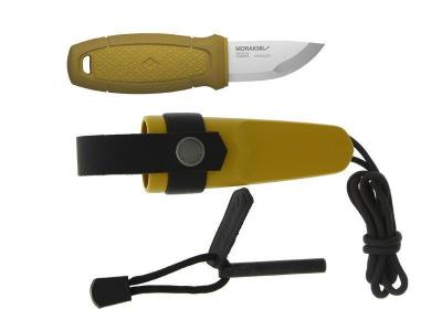  Morakniv - 12632 - poignard de poche mora eldris jaune + fire starter
