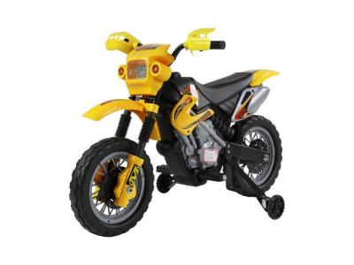MH Moto Cross &Eacute;lectrique Enfants Booster jaune