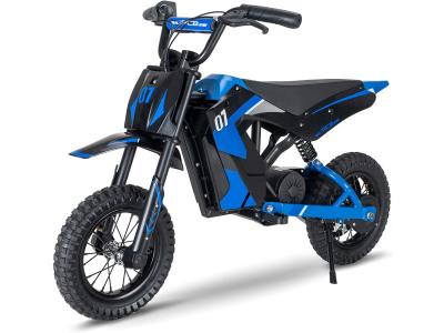 RCB Moto &Eacute;lectrique pour Enfants  - Trois modes de vitesse - Batterie 36V/4AH Bleu