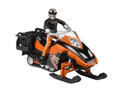 BRUDER Moto neige avec conducteur -  63101