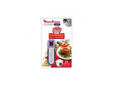 MOULINEX Cl&eacute; USB Cook&eacute;o 25 recettes FRAICHEUR  XA600511