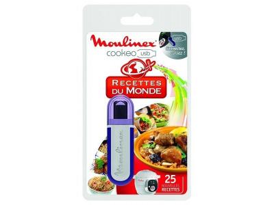 MOULINEX  - Cl&eacute; USB 25 recettes du monde XA600111