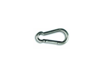  Mousqueton pompier - acier inoxydable - l 100 x &oslash; 10 mm
