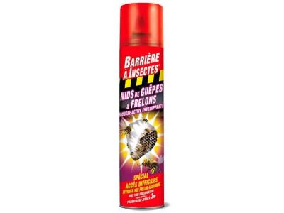 PROVENCE OUTILLAGE BARRIERE A INSECTES A&eacute;rosol mousse sp&eacute;cial nids de gu&ecirc;pes et frelons - 300 mL