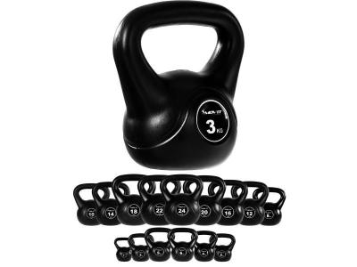 MOVIT  Poids Kettlebell 3kg plastique