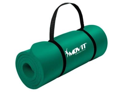 MOVIT  Tapis de gymnastique 183cm x 60cm x 1,0cm, Vert