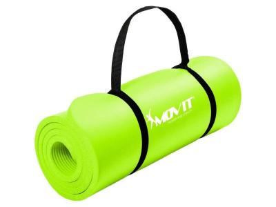 MOVIT  Tapis de gymnastique 190cm x 60cm x 1,5cm, vert clair