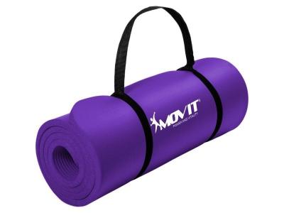 MOVIT Tapis gymnastique 190 x 60 x 1.5 cm / Violet 