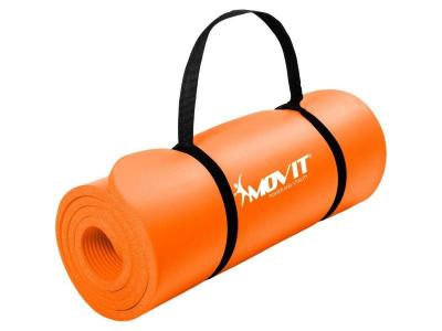 MOVIT  Tapis de gymnastique 190cm x 60cm x 1,5cm, orange