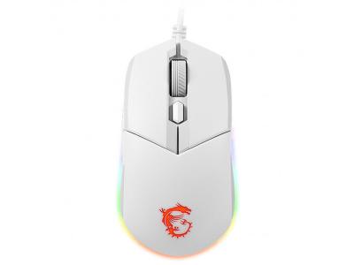 MSI Souris avec fil  Clutch GM11 Blanc 