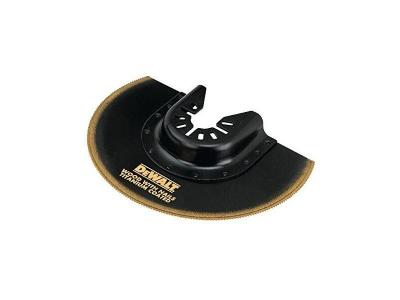 DEWALT Lame titanium &Oslash;100 mm pour Multicutter - semi-circulaire &agrave; moyeu d&eacute;port&eacute; - DT20711
