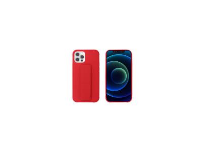 MYWAY Coque avec fonction stand rouge pour iphone 12/12 pro
