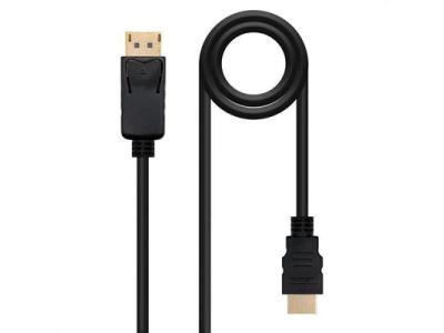 NANOCABLE  10.15.4301-l150 M/m 1.5 M Displayport To Hdmi Cable Noir