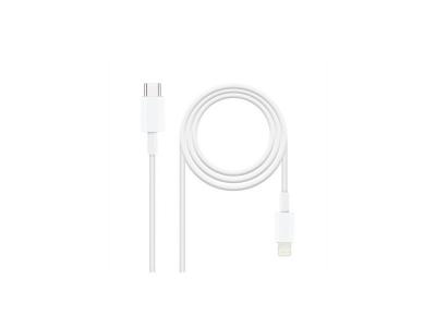 NANOCABLE  C&acirc;ble Lightning Type Lightning-USB-C 2m